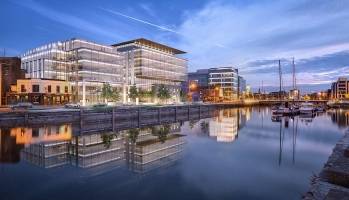 Le complexe Navigation Square à Cork, en Irlande. © O'Callaghan Properties