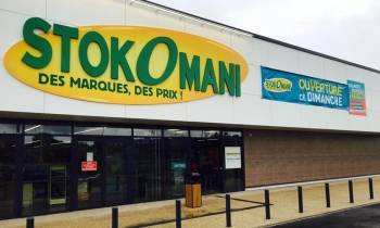 Le magasin Stokomani du retail park de Calais.