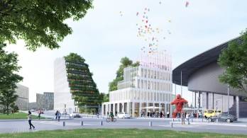 Le projet du Newton Écho à Euralille.