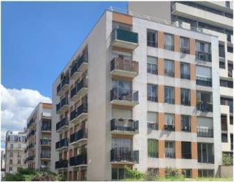 L'ensemble du 119 rue Damrémont, dans le 18e parisien. DR