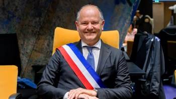 Thierry Lefèvre, maire d'Issy-les-Moulineaux. © Frederic Feutry