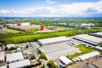 L'entrepôt acquis par Edmond de Rothschild REIM à Cologne, en Allemagne. © EdR REIM