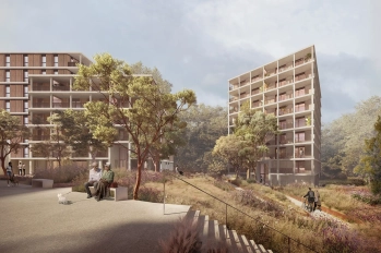 Le projet résidentiel Lykke Lodge comprendra 180 logements. ©Réalités