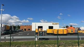 Le site Kiloutou à Bourges. 