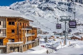 Le Daria-I Nor à l’Alpe d’Huez. 