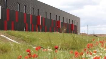Le site logistique d'Argan exploité par Celio à Amblainville. 